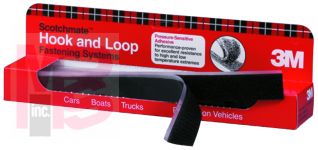 3M Fastener PN06480 Black, 1 in x 12 in boxed, 6 boxes per case
