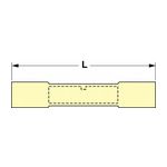 3M Scotchlok Butt Connector, Heat Shrink Seamless MH10BCK, 12-10 AWG