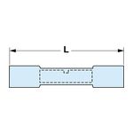 3M Scotchlok Butt Connector, Heat Shrink Seamless MH14BCK, 16-14 AWG