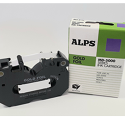 Alps MDC-FMEG 105148-00 MD (MicroDry) Gold Foil Printer Ink Cartridge  - Micro Parts & Supplies, Inc.