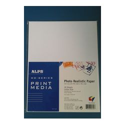 Alps 105720-00 MD (MicroDry) Photo Realistic Printer Paper (8.5 in x 11 in) - Micro Parts & Supplies, Inc.
