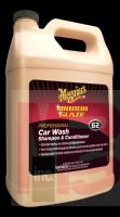 Meguiars M6201 Carwash Shampoo & Conditioner, 1-Gallon