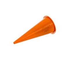 Albion 235-3 Orange Cone Nozzle for 2" Diameter DL-Series Applicators 5 pack