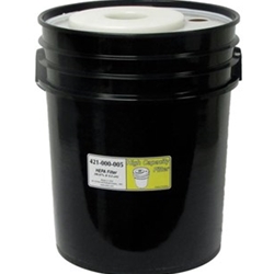 Atrix 421-000-005 3M Model HCTV 5 Gallon HEPA filter  - Micro Parts & Supplies, Inc.