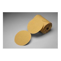 3M Stikit Paper Disc Roll 236U, 5 in x NH P240 C-weight, 100 discs per roll 4 rolls per case