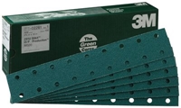3M 2261 Green Corps Stikit Sheet D/F 2 3/4 in x 16 in - Micro Parts & Supplies, Inc.
