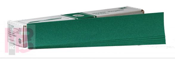 3M 750U Green Corps Hookit Regalite Sheet 2 3/4 in x 16 1/2 in - Micro Parts & Supplies, Inc.