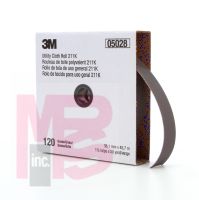 3M 211K Utility Cloth Roll 1-1/2 in x 50 yd 120 J-weight - Micro Parts & Supplies, Inc.