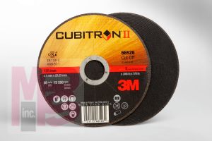 3M COW Cubitron(TM) II Cut-Off Wheel T1 66526 5 in x .045 in x 7/8 in - Micro Parts & Supplies, Inc.