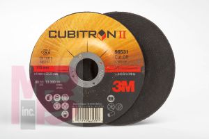 3M COW Cubitron(TM) II Cut-Off Wheel T27 66531 4.5 in x .045 in x 7/8 in - Micro Parts & Supplies, Inc.