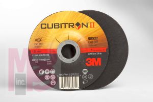 3M COW Cubitron(TM) II Cut-Off Wheel T27 66537 5 in x .045 in x 7/8 in - Micro Parts & Supplies, Inc.