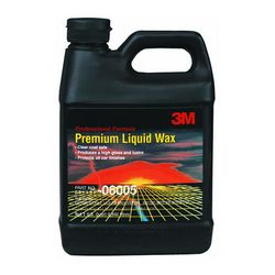 3M Premium Liquid Wax, 06005, 1 Quart (US), 6 per case