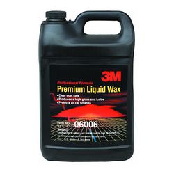 3M Premium Liquid Wax, 06006, 1 Gallon (US), 4 per case