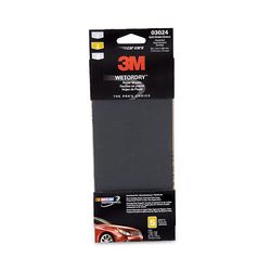 3M Wetordry Sandpaper, 03024, 3-2/3 in x 9 in, Assorted 320, 400, 600, 800, 5 sheets per pack, 40 packs per case