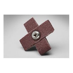 3M 341D Cross Pad 1-1/2 in x 1-1/2 in x 1/2 in P120 X-weight - Micro Parts & Supplies, Inc.