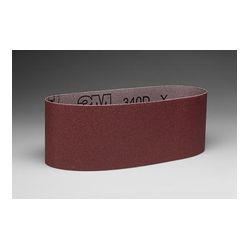 3M Cloth Belt 340D, 3 in x 24 in 80 X-weight Skived Lap, 10 per inner 50 per case