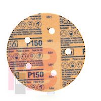 3M NX Disc NX Hook and Loop Paper D/F Disc 5 in x NH 5 Holes P150 C-weight - Micro Parts & Supplies, Inc.