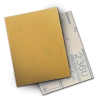 3M 236U Hookit Paper Sheet 3 in x 4 in P80 C-weight - Micro Parts & Supplies, Inc.