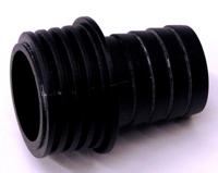 3M 28304 Vacuum Hose Fitting Adapter 1 in External Hose Thread x 1 in Friction Fitting Barb - Micro Parts & Supplies, Inc.