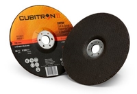3M Cut and Grind Wheel Cubitron(TM) II Cut and Grind Wheel T27 7 in x 1/8 in x 7/8 in - Micro Parts & Supplies, Inc.