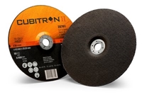 3M Cut and Grind Wheel Cubitron(TM) II Cut and Grind Wheel T27 9 in x 1/8 in x 7/8 in - Micro Parts & Supplies, Inc.