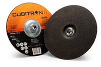 3M Cut and Grind Wheel Cubitron(TM) II Cut and Grind Wheel T27 Quick Change 9 in x 1/8 in x 5/8-11 in - Micro Parts & Supplies, Inc.