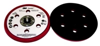 3M 25122 Hookit D/F Low Profile Disc Pad 6 in x 3/8 in x 5/16-24 External - Micro Parts & Supplies, Inc.