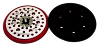 3M 20356 Hookit Clean Sanding Low Profile Disc Pad 6 in x 3/8 in x 5/16-24 External 52 Holes Red Foam - Micro Parts & Supplies, Inc.
