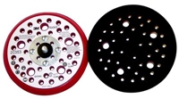 3M 20353 Hookit Clean Sanding Low Profile Disc Pad 5 in x 3/8 in x 5/16-24 External 44 Holes Red Foam - Micro Parts & Supplies, Inc.