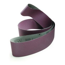 3M Cloth Belt 302D, 2 in x 118 in P600 J-weight, 25 per inner 50 per case
