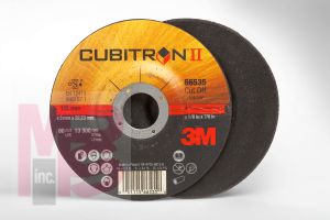 3M COW Cubitron(TM) II Cut-Off Wheel T27 66535 4.5 in x .125 in x 7/8 in - Micro Parts & Supplies, Inc.