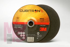 3M COW Cubitron(TM) II Cut-Off Wheel T27 66543 7 in x .09 in x 7/8 in - Micro Parts & Supplies, Inc.