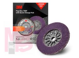 3M Flap Disc 769F 29999 T27  4-1/2 in x 5/8-11  40+ YF-weight  Single Pack 10 per case