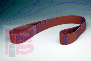 3M Cloth Belt 202DZ  3-1/2 in x 59 in  P180 J-weight  Scallop A Fulflex Lap-Skived  50 per case