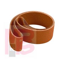 3M Cloth Belt 202DZ  3 in x 98-1/2 in  P150 J-weight  Lap-Skived 50