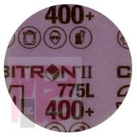 3M Cubitron II Hookit Film Disc 775L  6 in x NH 400+  50 discs per inner 250 per case