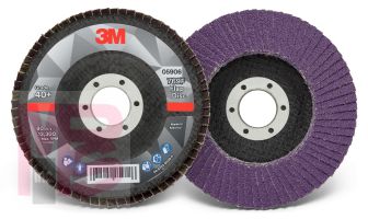 3M Flap Disc 769F 5906  T29  4 1/2 in x 7/8 in  40+  10 per case