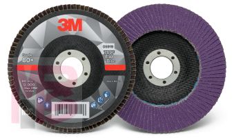 3M Flap Disc 769F 5919  T27  5 in x 7/8 in  80+  10 per case