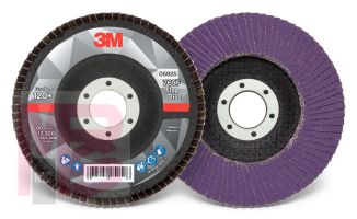 3M Flap Disc 769F 5925  T29  4 1/2 in x 7/8 in  120+  10 per case