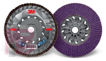 3M Flap Disc 769F 5937  T29 Quick Change  4 1/2 in x 5/8-11  40+  10 per case