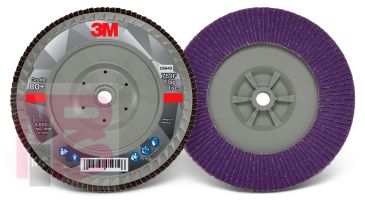 3M Flap Disc 769F 5942  T27 Quick Change  7 in x 5/8-11  80+  5 per case