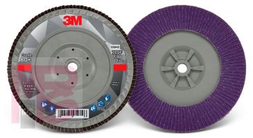 3M Flap Disc 769F 5942  T27 Quick Change  7 in x 5/8-11  80+  5 per case