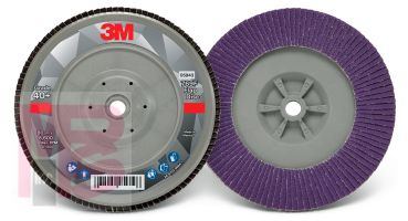 3M Flap Disc 769F 5943  T29 Quick Change  7 in x 5/8-11  40+  10 per case