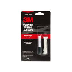 3M Rearview Mirror Adhesive, 08752, 0.02 fl oz, 12 per case