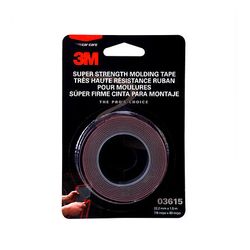 3M Scotch-Mount Molding Tape, 03615, 7/8 in x 5 ft, 24 rolls per case
