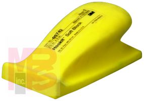 3M 5742 Hookit Soft Hand Block 2 3/4 x 5 in - Micro Parts & Supplies, Inc.