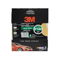 3M Sanding Disc, 31439, 6 in, P180C, 5 discs per pack, 20 packs per case