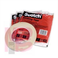 3M 6343 Scotch Automotive Refinish Masking Tape 233 3 mm x 55 m 12 per box - Micro Parts & Supplies, Inc.