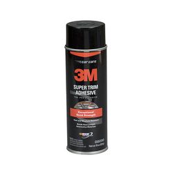 3M Super Trim Adhesive, 08090, Yellow, 19 oz net wt/539 g, 6 per case