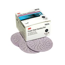 3M 30272 Purple Clean Sanding Hookit Disc 3 in P500 - Micro Parts & Supplies, Inc.